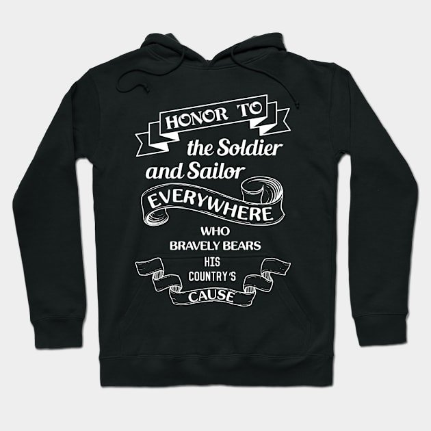 Abraham Lincoln quote Hoodie by PallKris